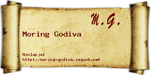 Moring Godiva névjegykártya